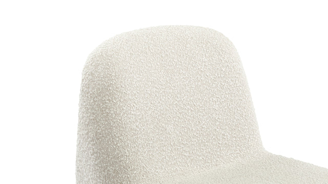 Alky - Alky Chair, White Boucle