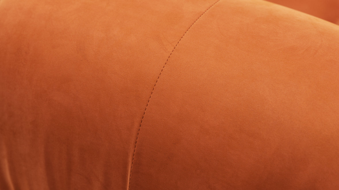 Belia - Belia Sectional, Left Chaise, Apricot Velvet
