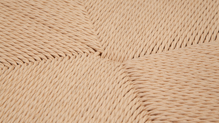 Meticulously constructed|The beauty is truly in the details when it comes to the Wish Chair. Each chair is handcrafted, as evidenced by the stunningly intricate seat, which is woven by hand by our artisans. Our wish is that you’ll use your Wish Chairs on a daily basis before passing them down to future generations.
