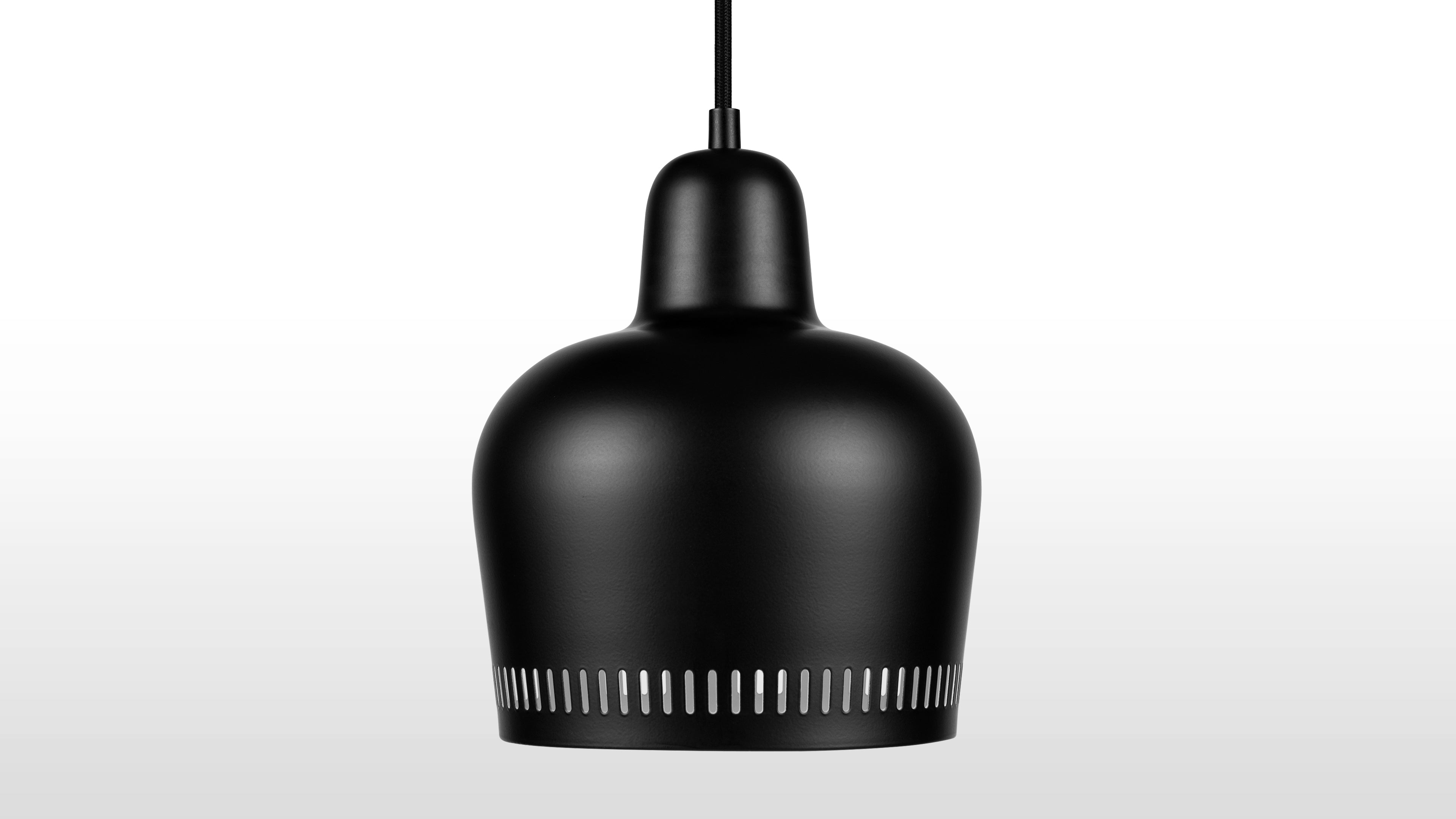 A330S Golden Bell Pendant Light, Black | Interior Icons